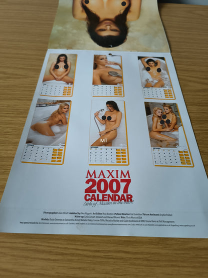 MAXIM Magazine Calendar 2007 (1100) Louise Cliff