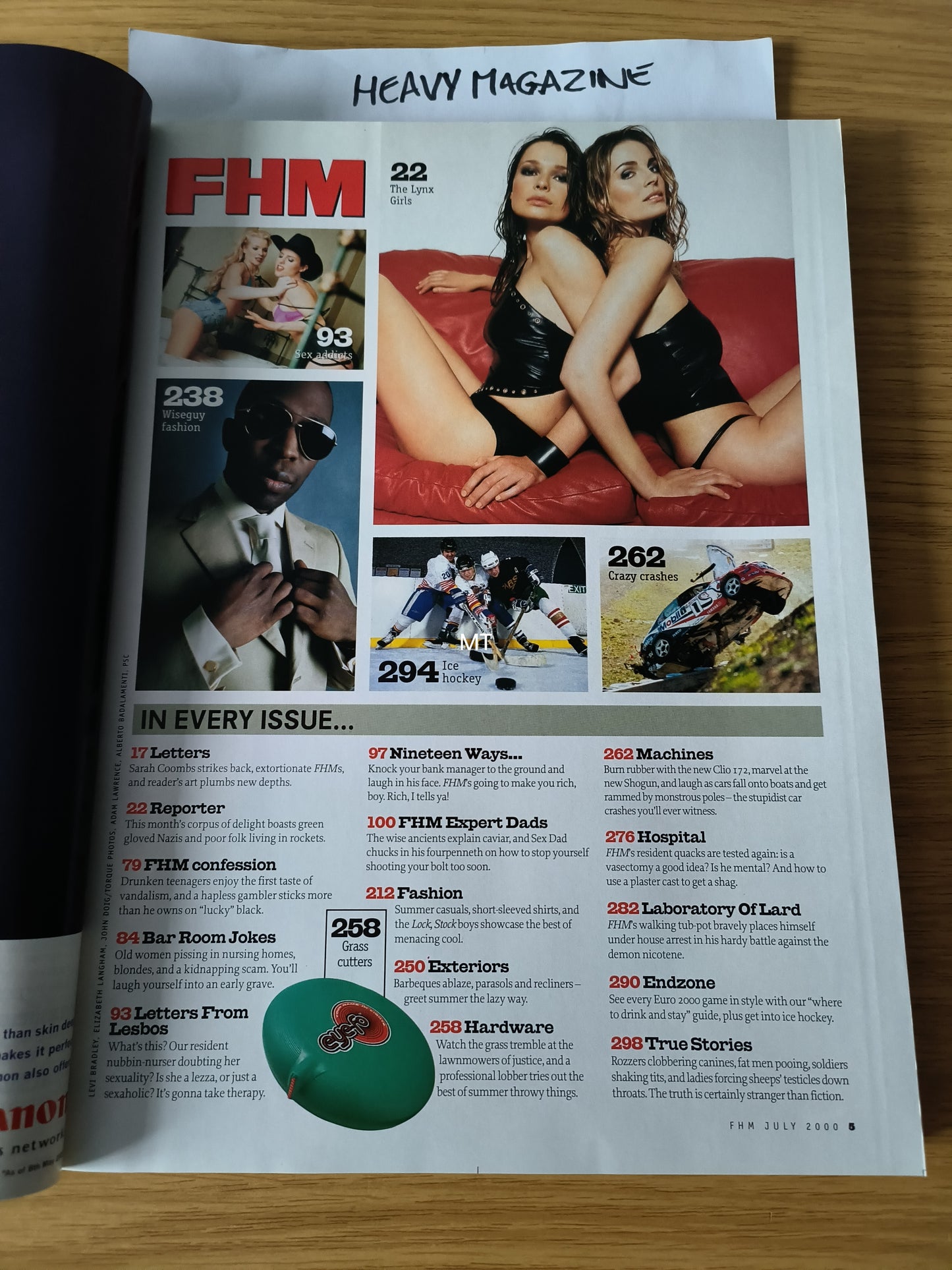 FHM Magazine July 2000 (1100)  Louise Redknapp