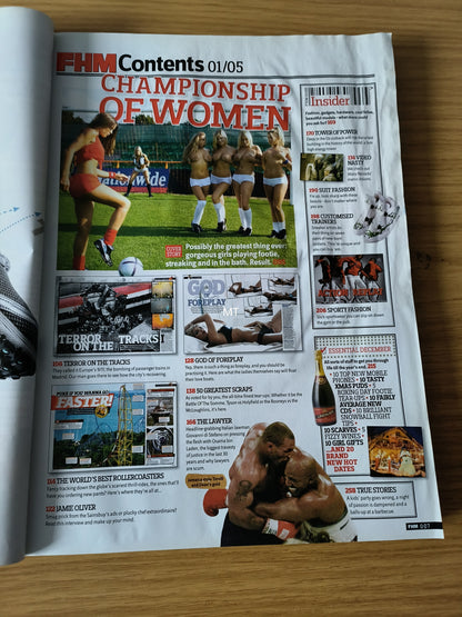 FHM Magazine January 2005 (1100) Alyssa Milano Carmen Electra Michelle Wild Abi