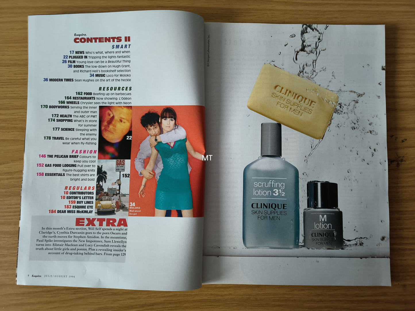 ESQUIRE Magazine July/August 1996 RARE (1101) Teri Hatcher Gladiator Zodiac BRIDGET HALL