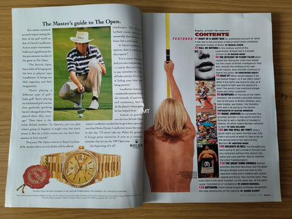 ESQUIRE Magazine July/August 1996 RARE (1101) Teri Hatcher Gladiator Zodiac BRIDGET HALL