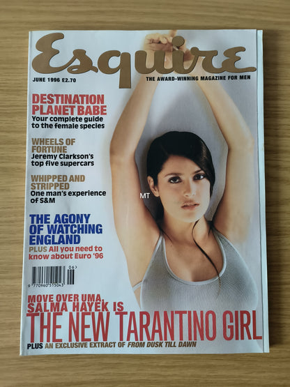 ESQUIRE Magazine June 1996 RARE (1101) Salma Hayek