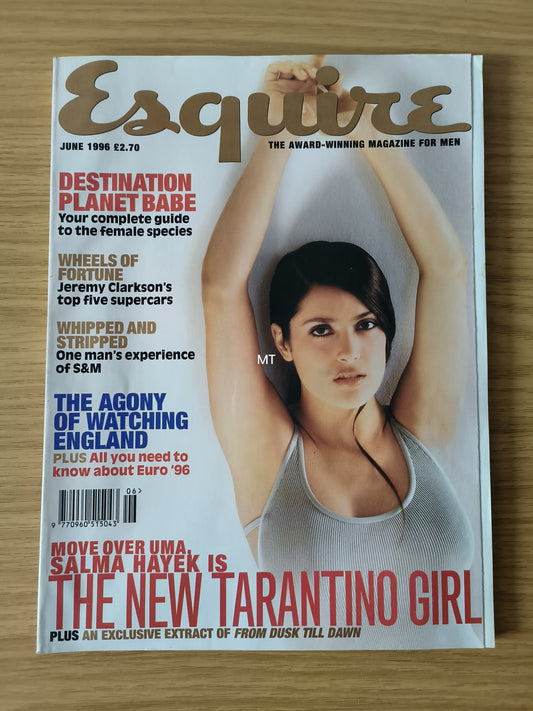 ESQUIRE Magazine June 1996 RARE (1101) Salma Hayek