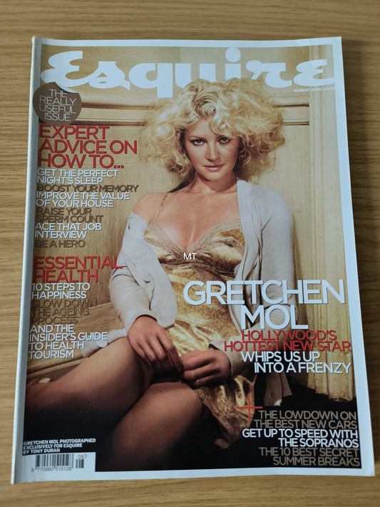 ESQUIRE Magazine August 2006 RARE (1101) Gretchen Mol Ria Rasmussen