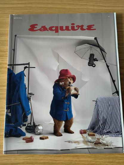ESQUIRE Magazine Winter 2024 RARE LIMITED (1102) Bob Dylan Paddington Bear