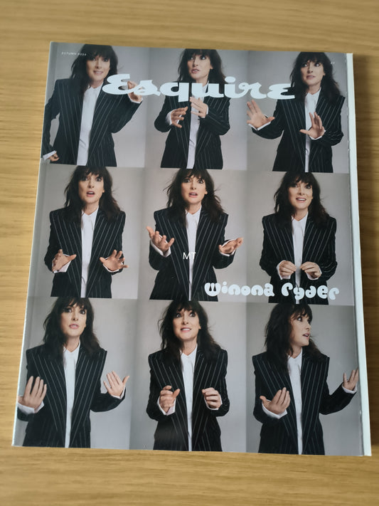 ESQUIRE Magazine Autumn 2024 RARE LIMITED (1102) Winona Ryder