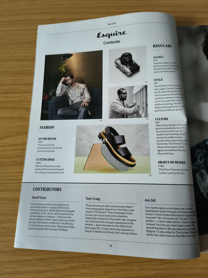 ESQUIRE Magazine May 2016 RARE LIMITED (1102) Idris Elba Michiel Huisman