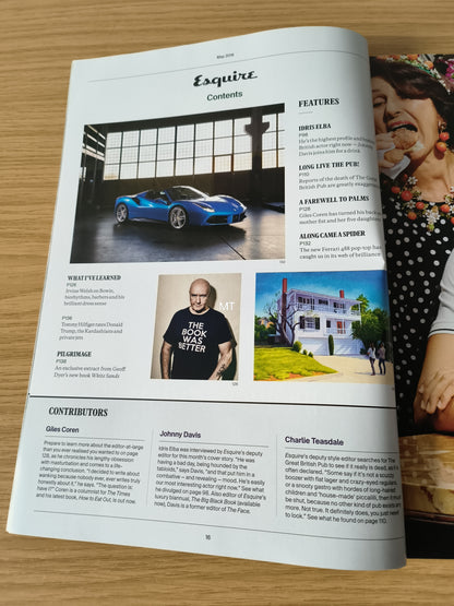 ESQUIRE Magazine May 2016 RARE LIMITED (1102) Idris Elba Michiel Huisman