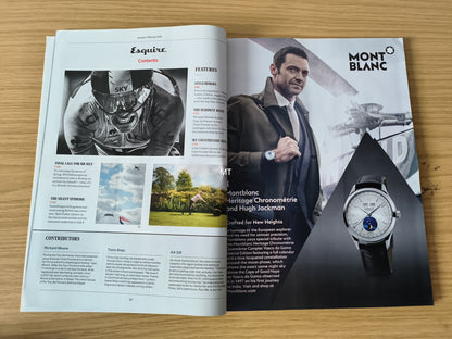 ESQUIRE Magazine January/February 2016 RARE LIMITED (1102) John Lydon Harvey Keite