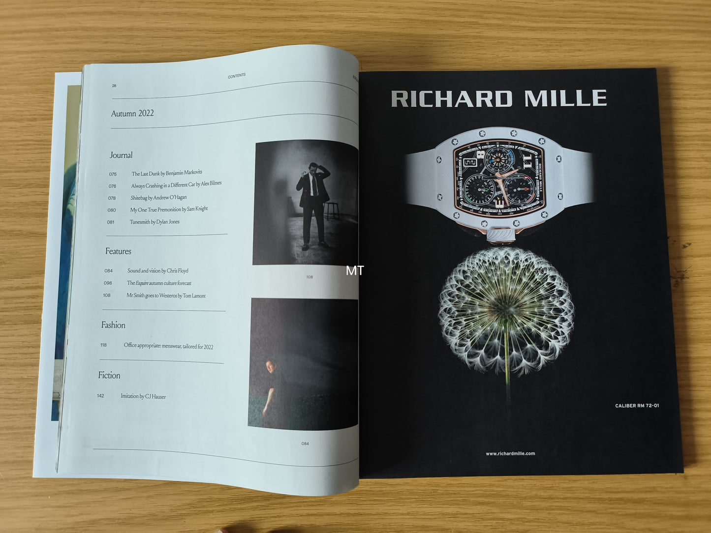 ESQUIRE Magazine Autumn 2022 RARE LIMITED (1102) Oasis David Bowie Matt Smith