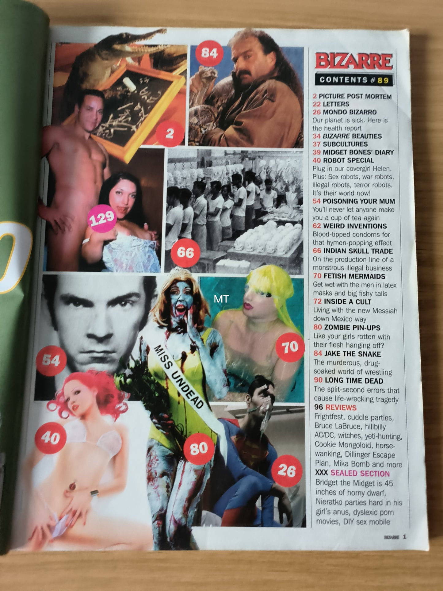 BIZARRE Magazine September 2004 (1103) Dillnger Escape AC/DC Bruce LaBruce Mika