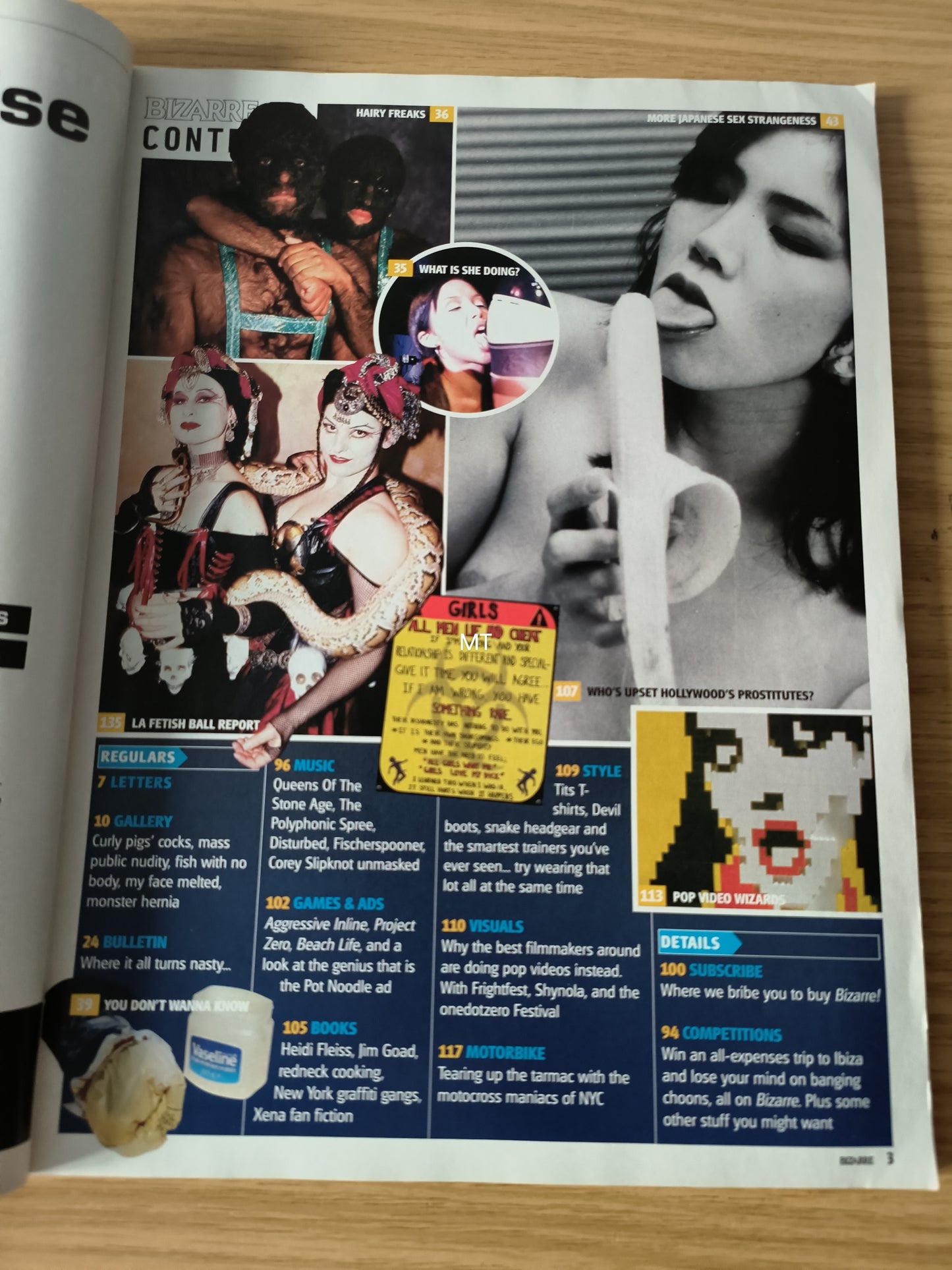 BIZARRE Magazine September 2002 (1103) Barbara Moore Serial Killers Ed Kemper