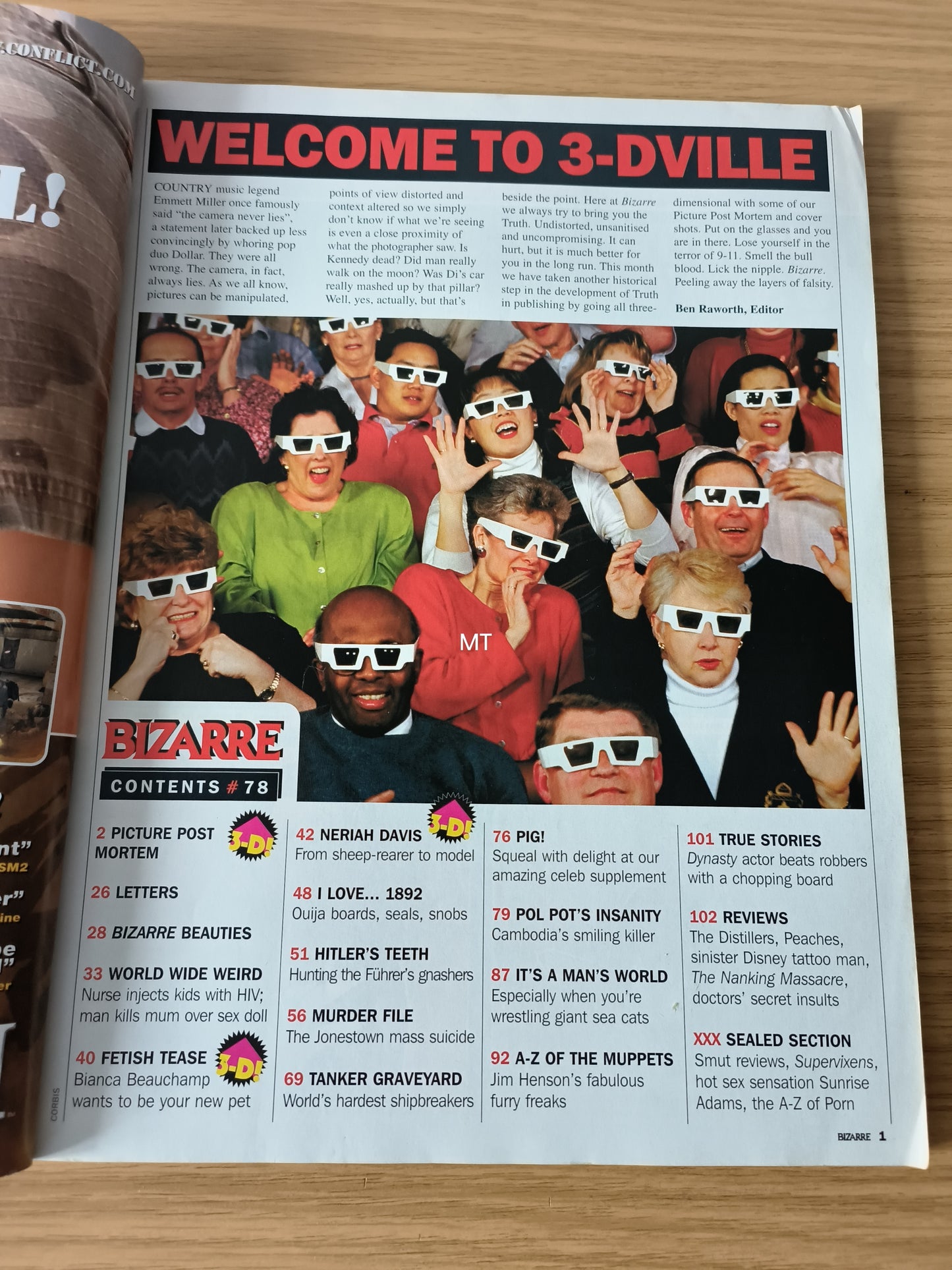 Bizarre Magazine November 2003 (1103) Bianca Beauchamp (No Glasses)