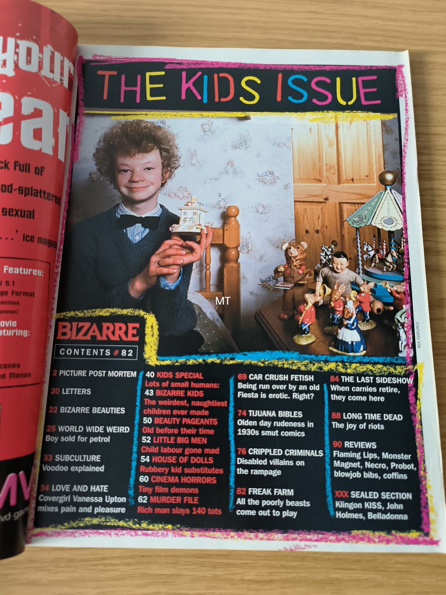 Bizarre Magazine March 2004 (1103) Vanessa Upton Crippled Criminals