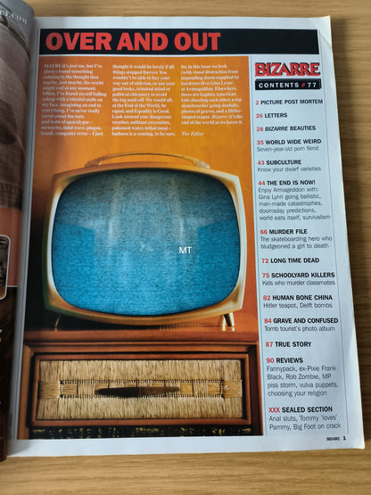 Bizarre Magazine October 2003 (1103) Gina Lynn Pamela Anderson