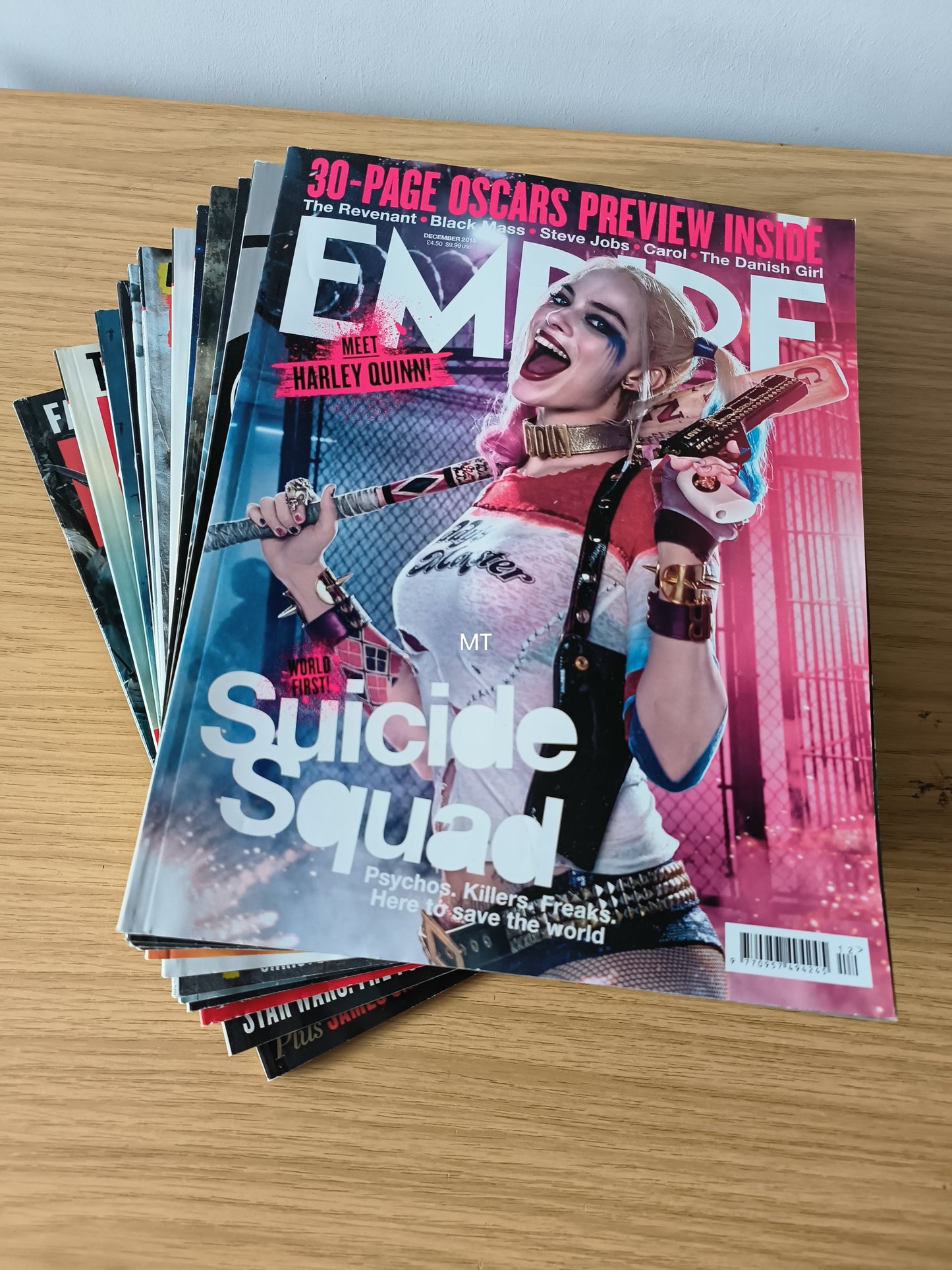 12x EMPIRE Magazines 2015 Full Year Bundle/Job Lot (0105) Suicide Squad Batman Superman Avenges