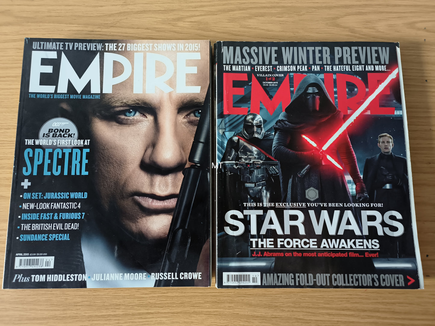 12x EMPIRE Magazines 2015 Full Year Bundle/Job Lot (0105) Suicide Squad Batman Superman Avenges
