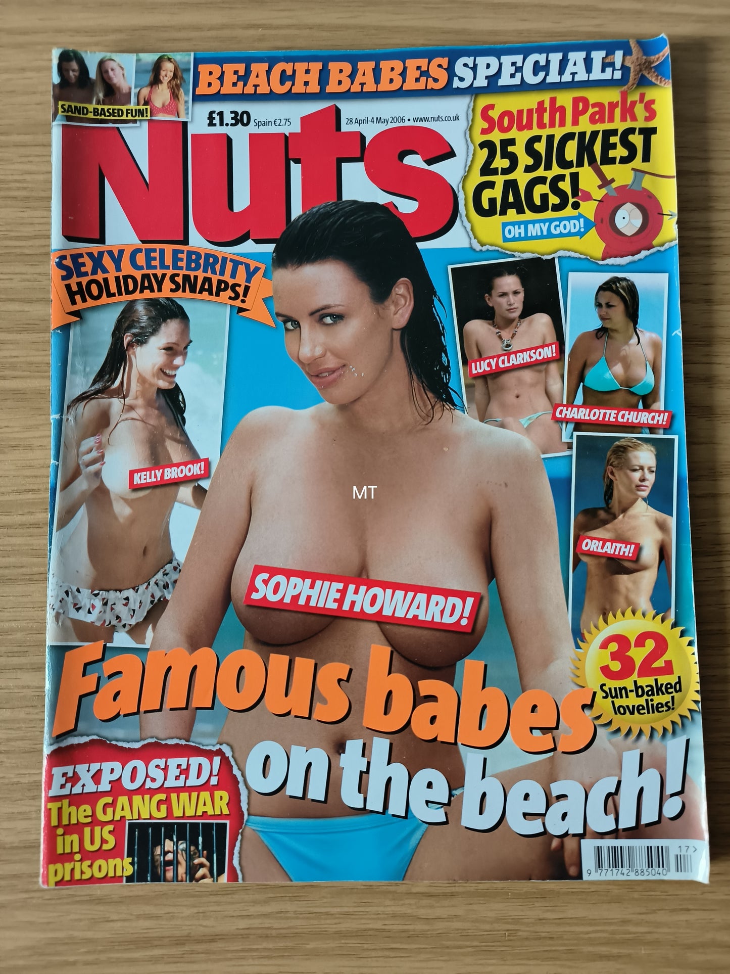 NUTS Magazine 28 April 4 May 2006 (1103) Sophie Howard Kelly Brook Orlaith Lucy Charlotte