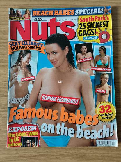 NUTS Magazine 28 April 4 May 2006 (1103) Sophie Howard Kelly Brook Orlaith Lucy Charlotte
