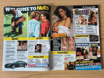 NUTS Magazine 13-19 January 2006 (1103) Vanessa Nimmo Saskia Howard-Clarke