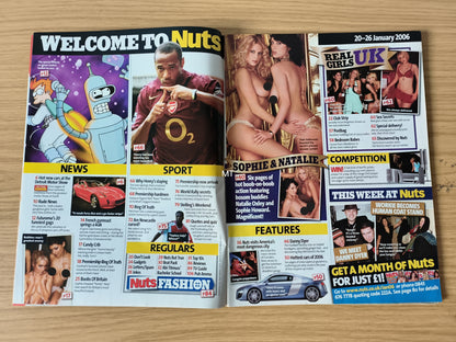 NUTS Magazine 20-26 January 2006 (1103) Sophie Howard Natalie Oxley