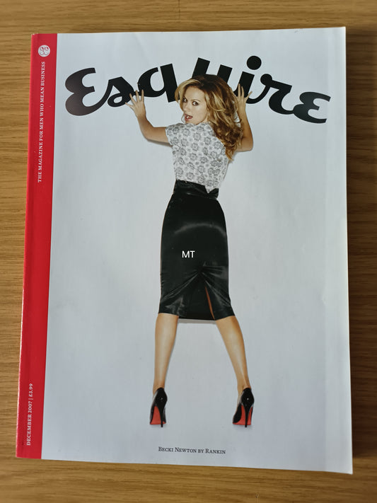 ESQUIRE Magazine December 2007 (1105) Becki Newton Paul Whitehouse
