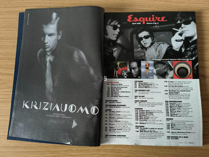 ESQUIRE Magazine April 1998 (1105) POSTER Gena Lee Nolan Lisa Faulkner