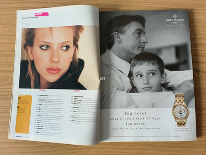 ESQUIRE Magazine November 2003 RARE (1106) Meg Ryan Scarlett Johansson Clint Eastwood