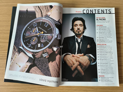 ESQUIRE Magazine October 2002 RARE (1106) Al Pacino George Clooney Angelina Jolie