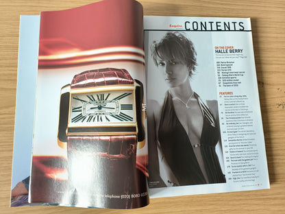 ESQUIRE Magazine December 2002 RARE (1106) PIERCE BROSNAN Halle Berry Samantha Morton Joe Calzaghe