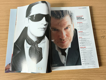 ESQUIRE Magazine December 2002 RARE (1106) PIERCE BROSNAN Halle Berry Samantha Morton Joe Calzaghe