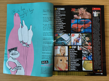 MAX POWER Magazine February 2001 (1107) Maria Sherrif Citroen Jordan Vauxhall