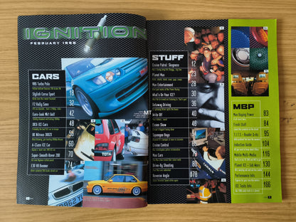 MAX POWER Magazine February 1999 (1108) VR6 Turbo Polo 300ZX Rover 200 XR3i