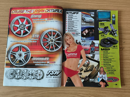 MAX POWER Magazine August 2000 (1109) Jakki Degg Golf Mk4 Escort Cabriolet