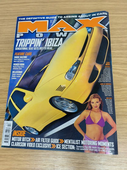 MAX POWER Magazine December 2000 (1111) 306 Ice Car Mazda 323 Seat Ibiza