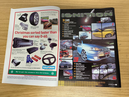 MAX POWER Magazine December 2000 (1111) 306 Ice Car Mazda 323 Seat Ibiza