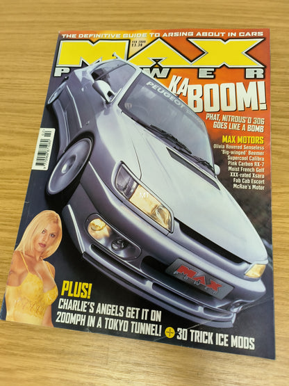 MAX POWER Magazine February 2000 (1111) Jo Hicks Charlie O'Neil Holly McGuire