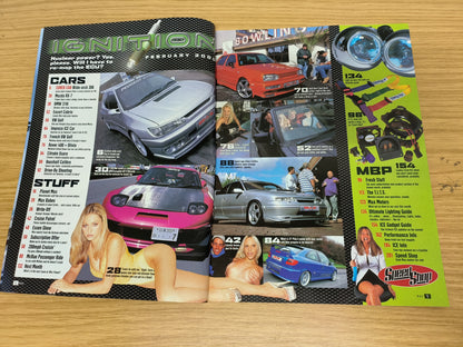 MAX POWER Magazine February 2000 (1111) Jo Hicks Charlie O'Neil Holly McGuire