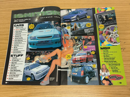 MAX POWER Magazine October 1999 (1111) DANNI HUNT SAXO GRAN TURISMO FTO NOTTINGHAM CRUISE