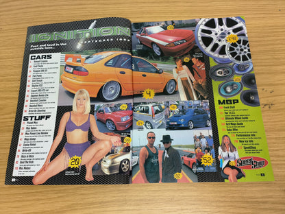 MAX POWER Magazine September 1999 (1111) Jo Guest Starsky Skyline Escort RS