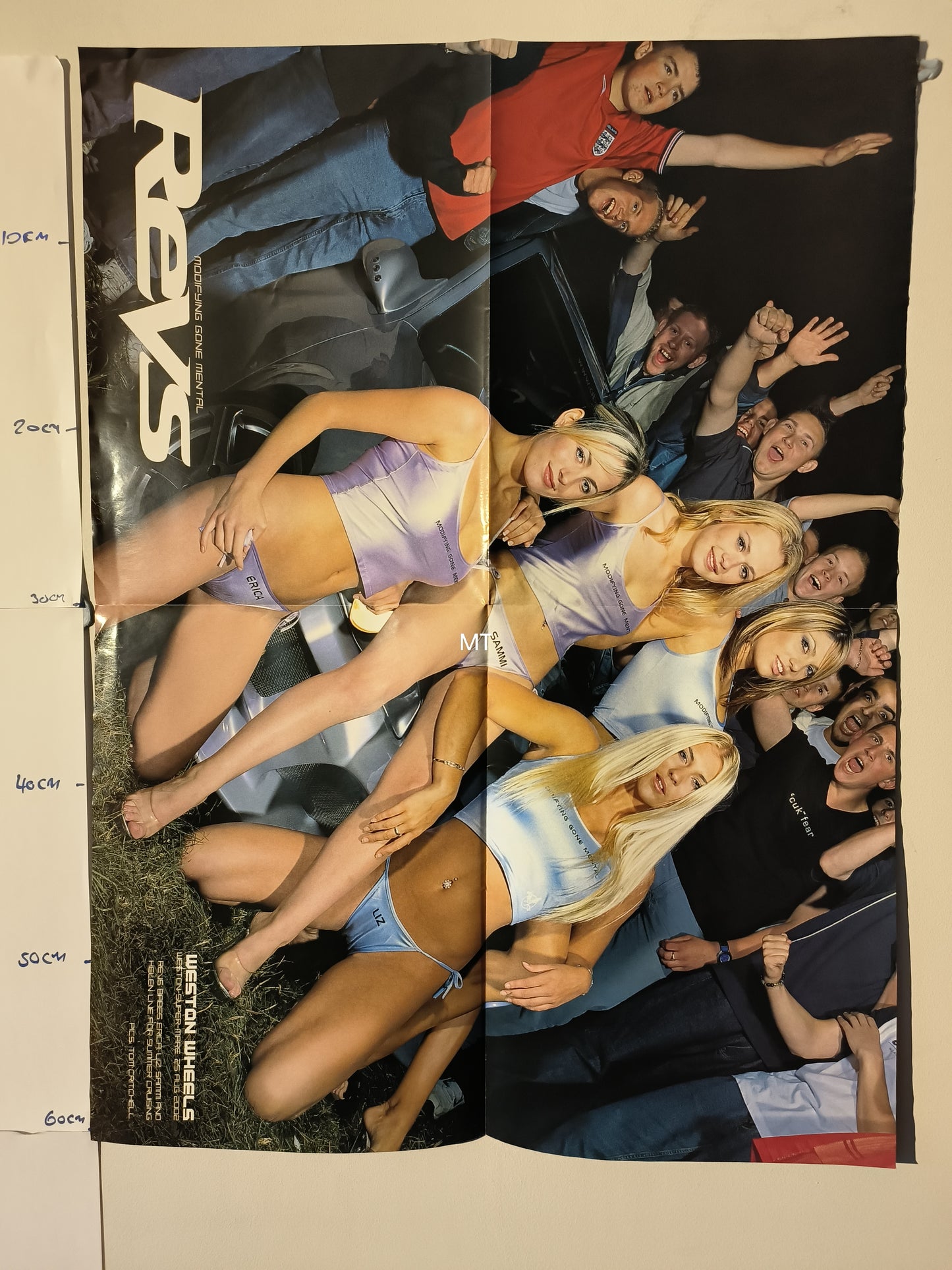 REVS Magazine POSTER Erica / Sammi / Liz Fast & The Furious RARE (1113)
