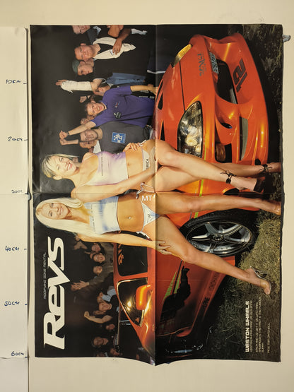 REVS Magazine POSTER Erica / Sammi / Liz Fast & The Furious RARE (1113)