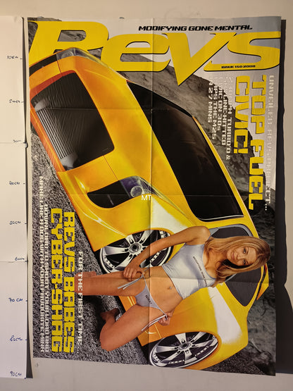 REVS Magazine POSTER Erica / Helen / Lucy / Nikki / Abi RARE (1113)
