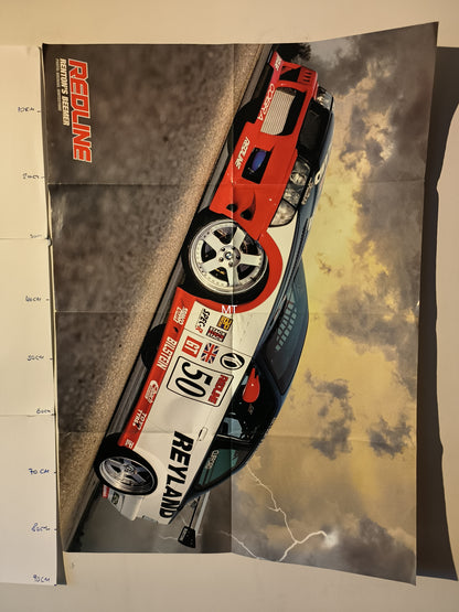 REDLINE Magazine POSTER Pamela Anderson / Renton's Beemer RARE (1113)