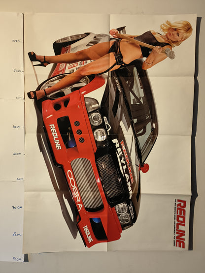 REDLINE Magazine POSTER Jade Renton's Beemer / Calibre's Astra RARE (1113)