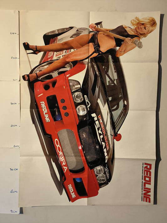 REDLINE Magazine POSTER Jade Renton's Beemer / Calibre's Astra RARE (1113)