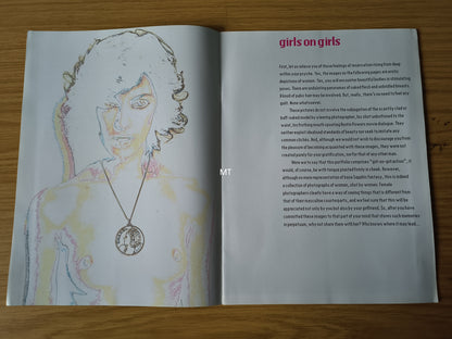 ESQUIRE Magazine Girls on Girls RARE (1112) Diana Scheunemann Ivana Ford Saelon Renkes