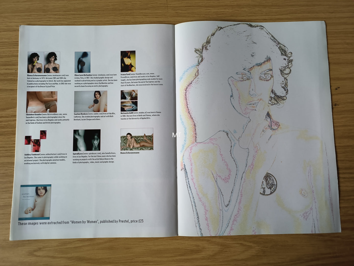 ESQUIRE Magazine Girls on Girls RARE (1112) Diana Scheunemann Ivana Ford Saelon Renkes