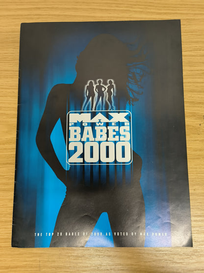 MAX POWER Magazine Power Babes 2000 RARE (1112) Jo Hicks Jakki Degg