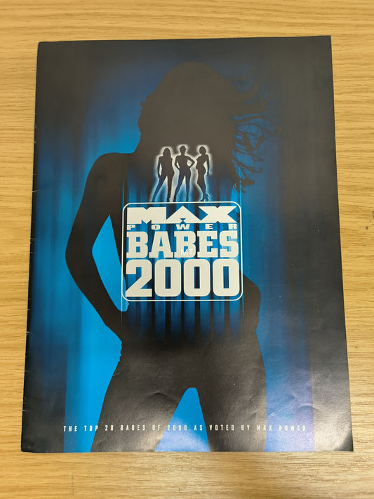MAX POWER Magazine Power Babes 2000 RARE (1112) Jo Hicks Jakki Degg